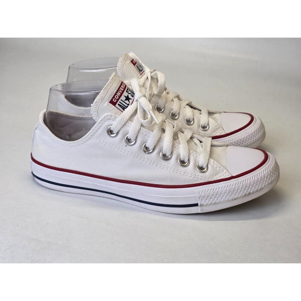 Converse All Star Women's Sneakers Size 7 White Low Top Lace Up Shoes W7652 - Picture 4 of 15